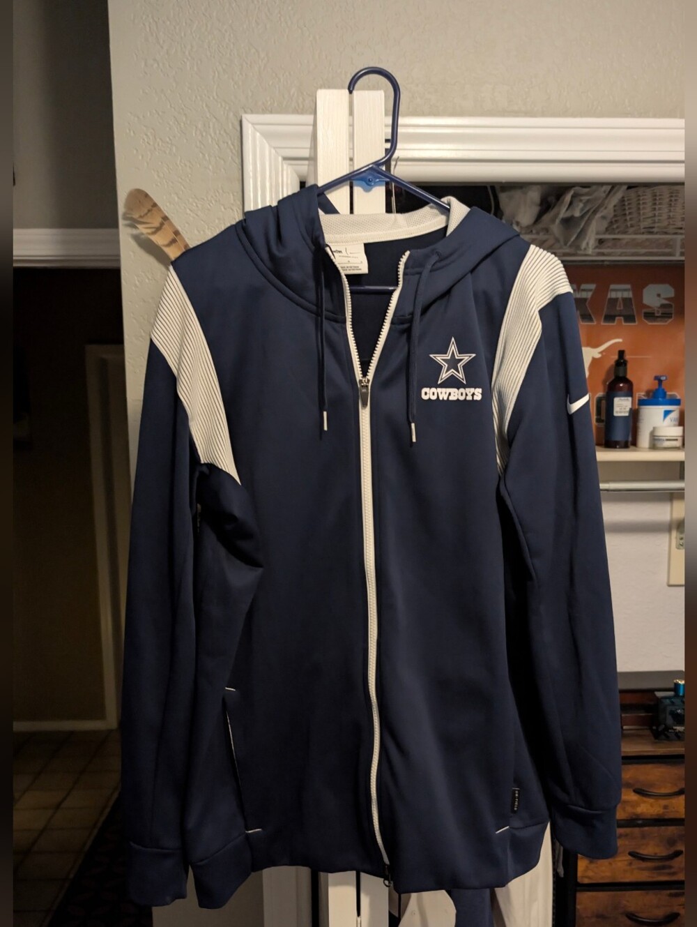 Nike Dallas Cowboy's Sideline Jacket Large